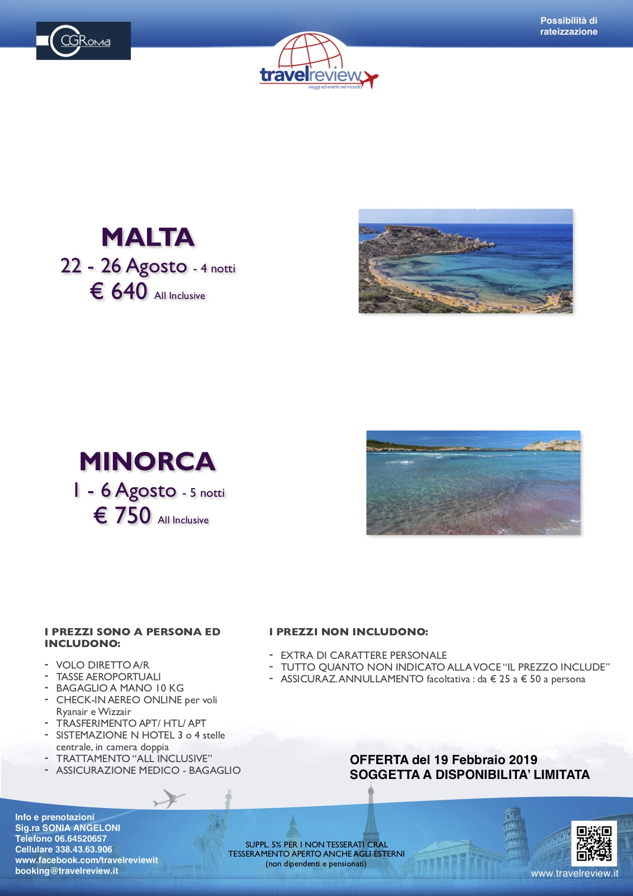 ISOLE DAGOSTO in ALL INCLUSIVE CRAL CIGIRO