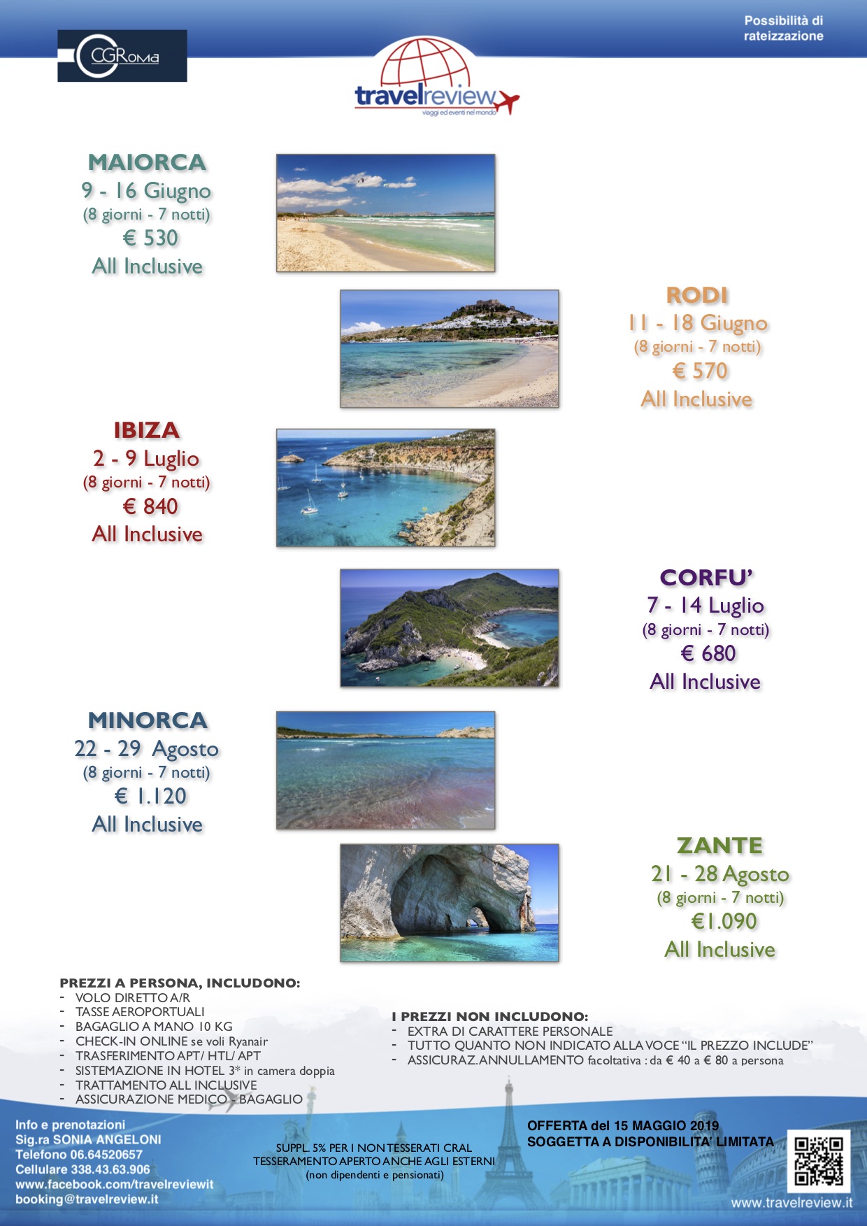 isole mediterraneo giugno luglio agosto