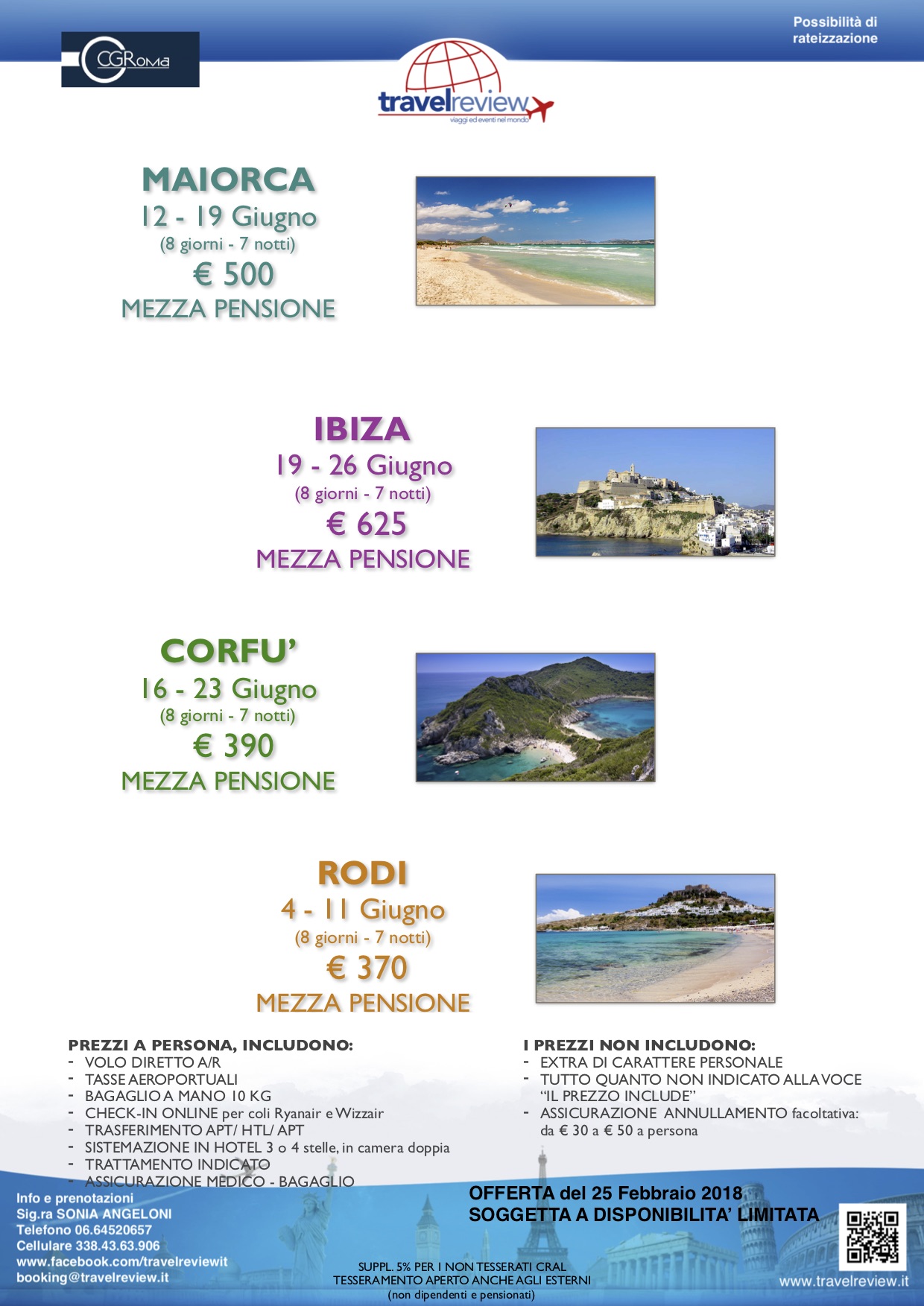 maiorca ibiza corfu rodi
