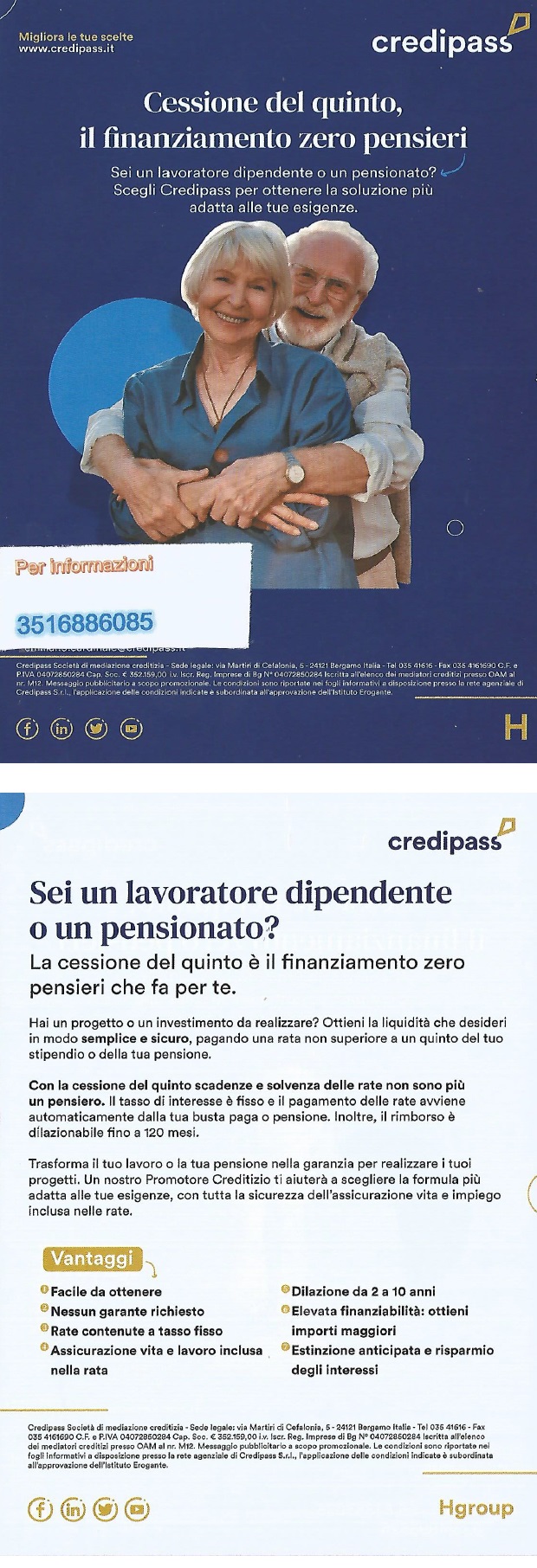 CREDITO PASSATO