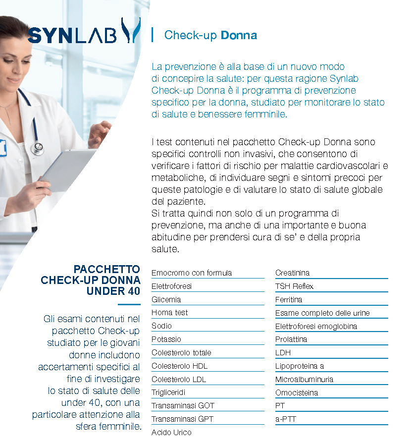 Checkup base donna Synlab Pagina 22