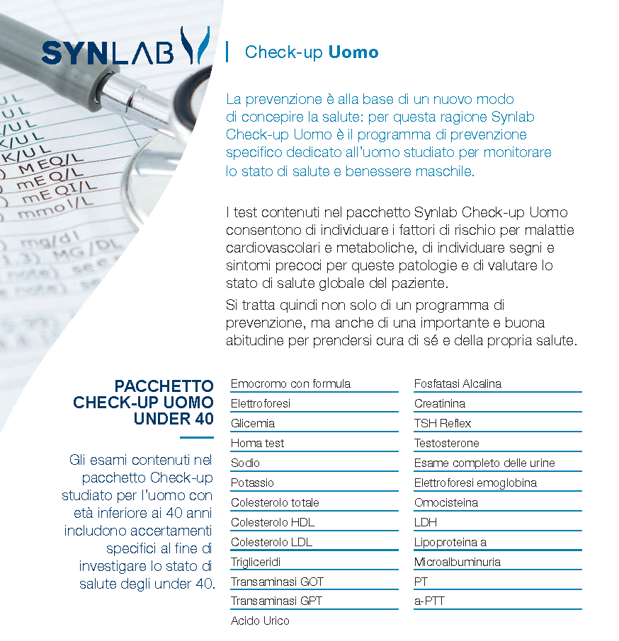 Checkup base uomo Synlab Pagina 22
