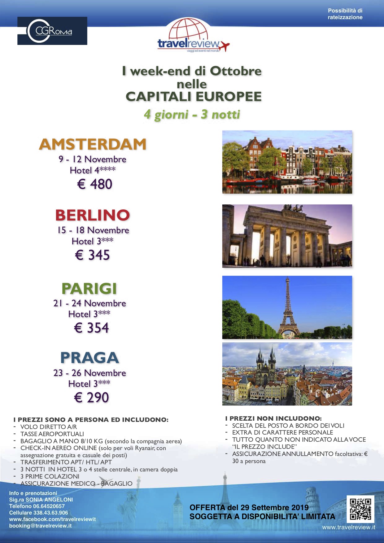 WEEKEND DI NOVEMBRE IN EUROPA 3 notti CRAL CIGIRO compressed