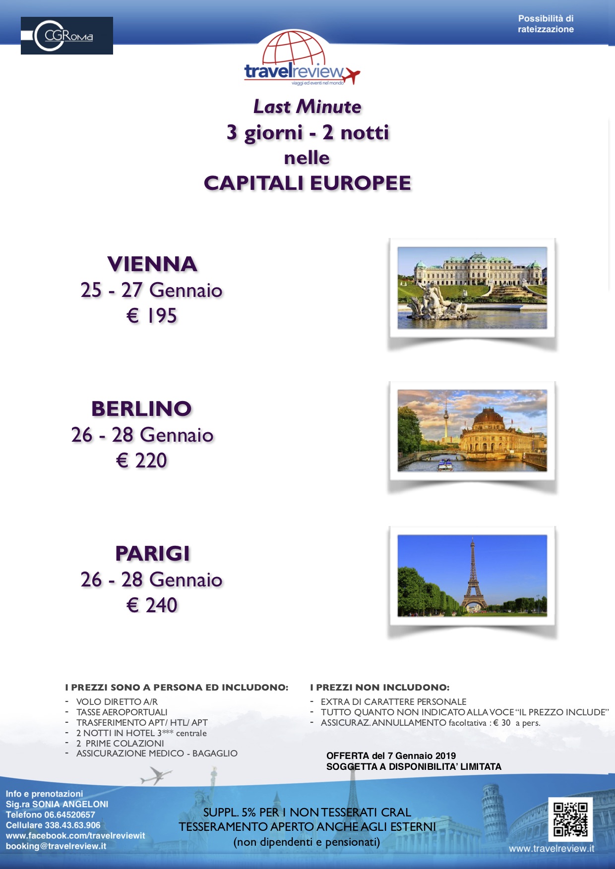vienna berlino parigi